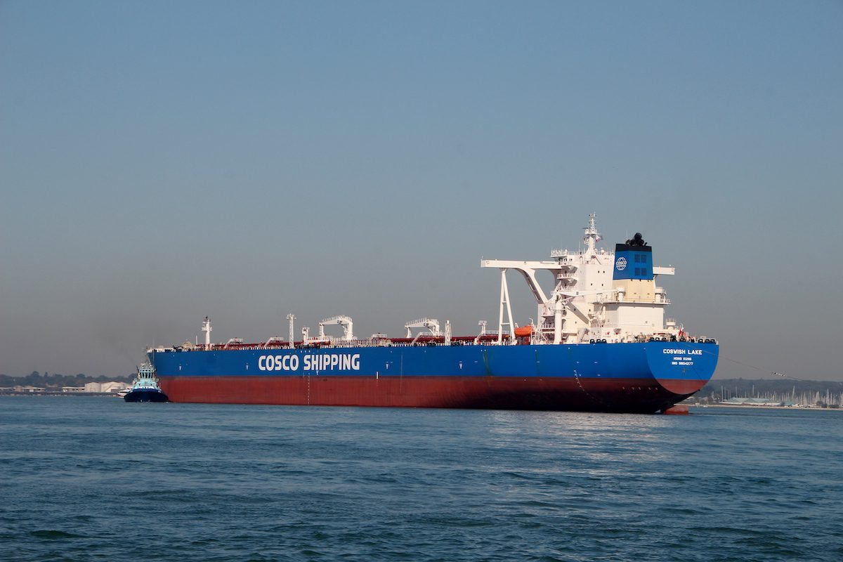 cosco tanker