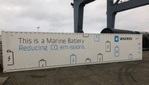 containerized marine battery