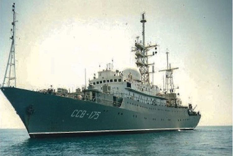 Viktor Leonov russian intelligence ship