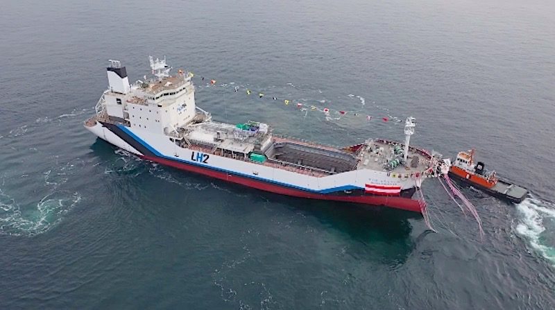 Suiso Frontier hydrogen ship
