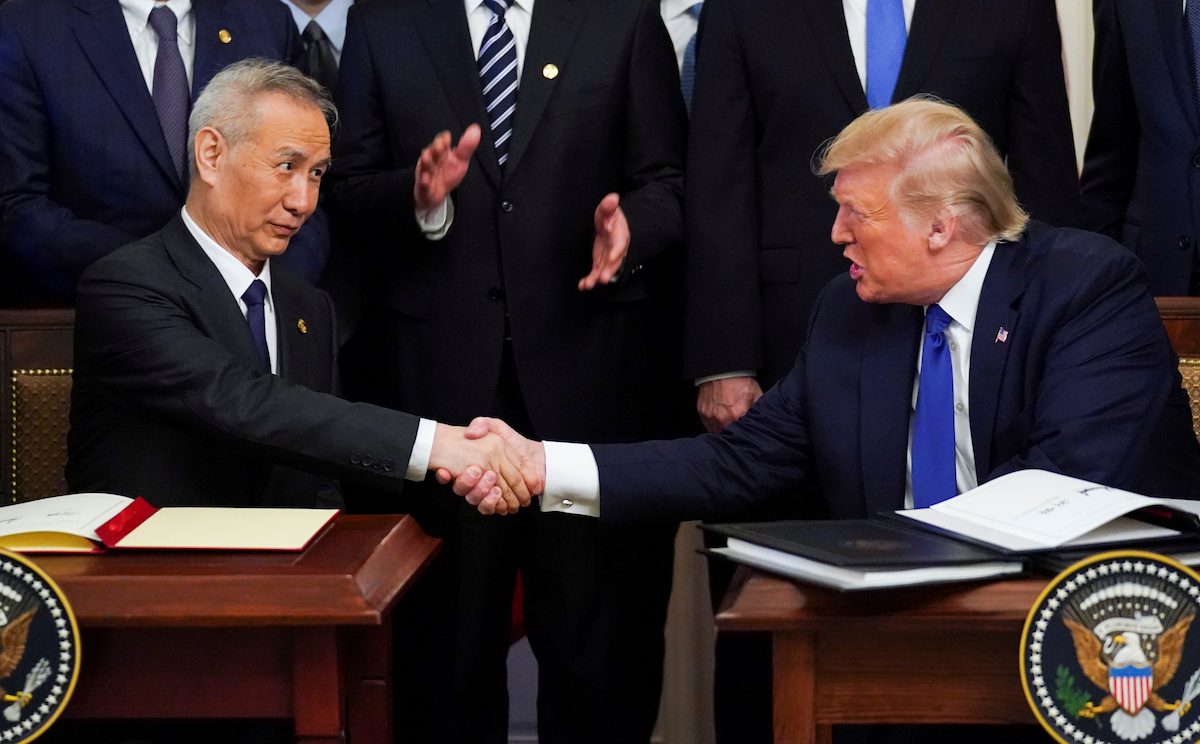 China Signs ‘Phase 1’ Trade Deal with United States