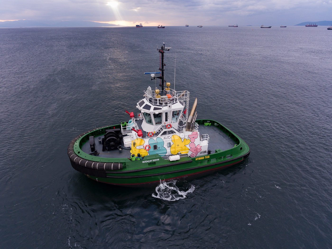 “Flower Power” from Sanmar and Robert Allan Ltd. – 200 Tugs and Counting…