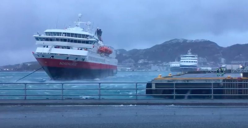 Watch: Wild Docking in Norway