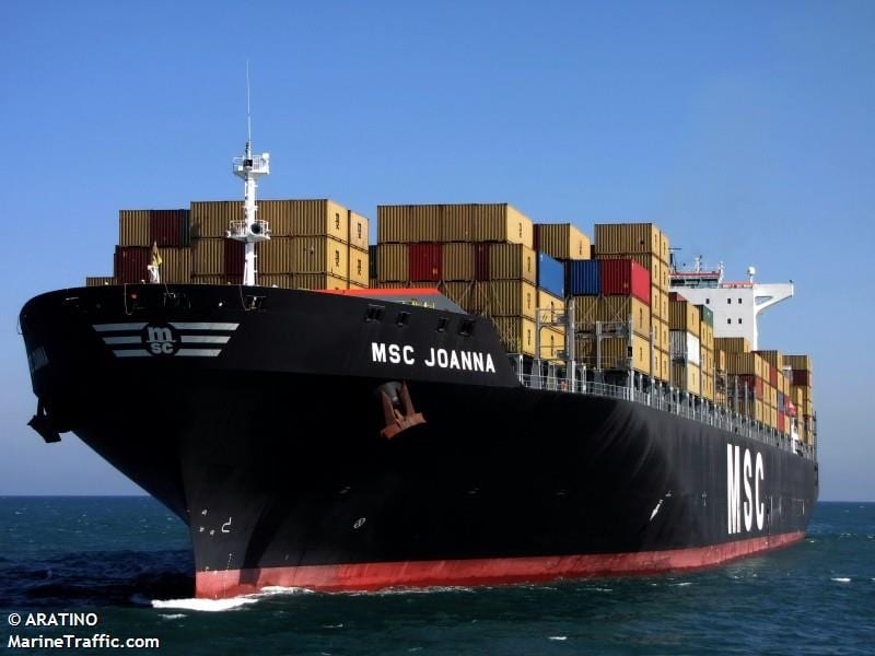 MSC Ship Busted Breaking HFO Carriage Ban