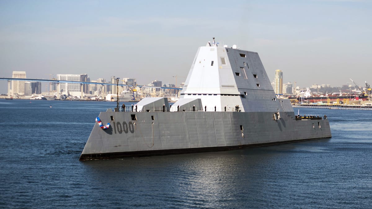 Navy Accepts Delivery of USS Zumwalt