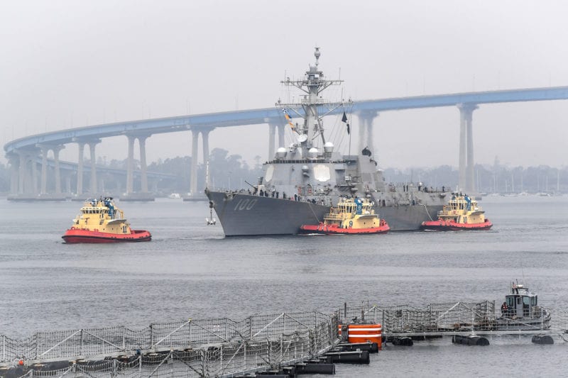 USS Kidd Arrives in San Diego After COVID-19 Outbreak