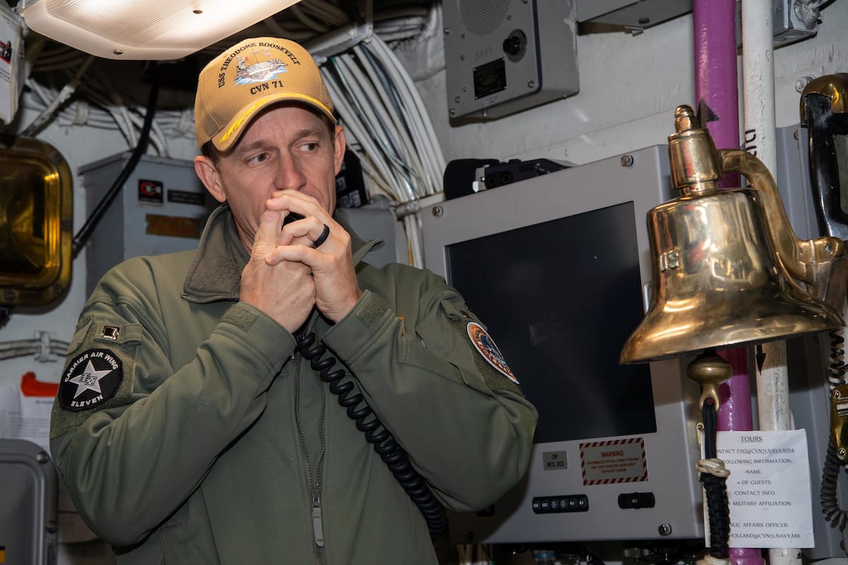 UNITED STATE Navy Recommends Reinstating Fired USS Theodore Roosevelt Captain