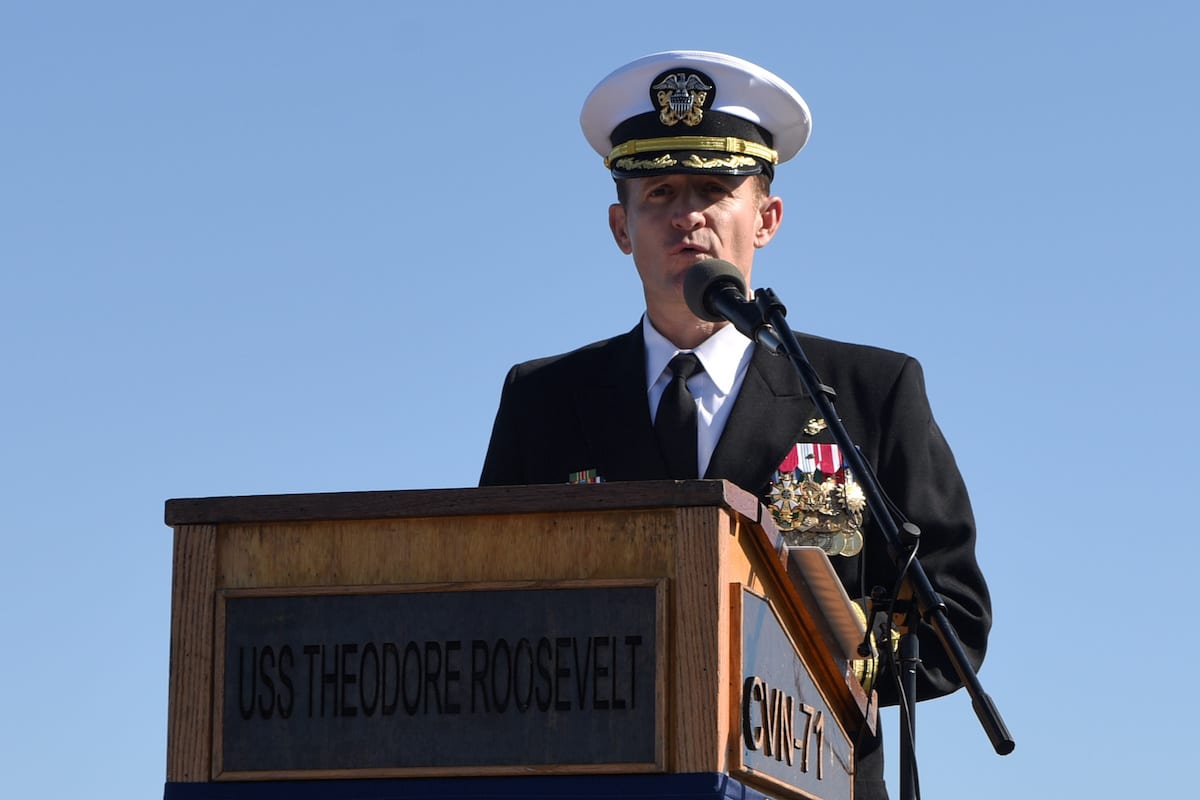 In Reversal, Navy Won’t Reinstate Fired USS Theodore Roosevelt Captain