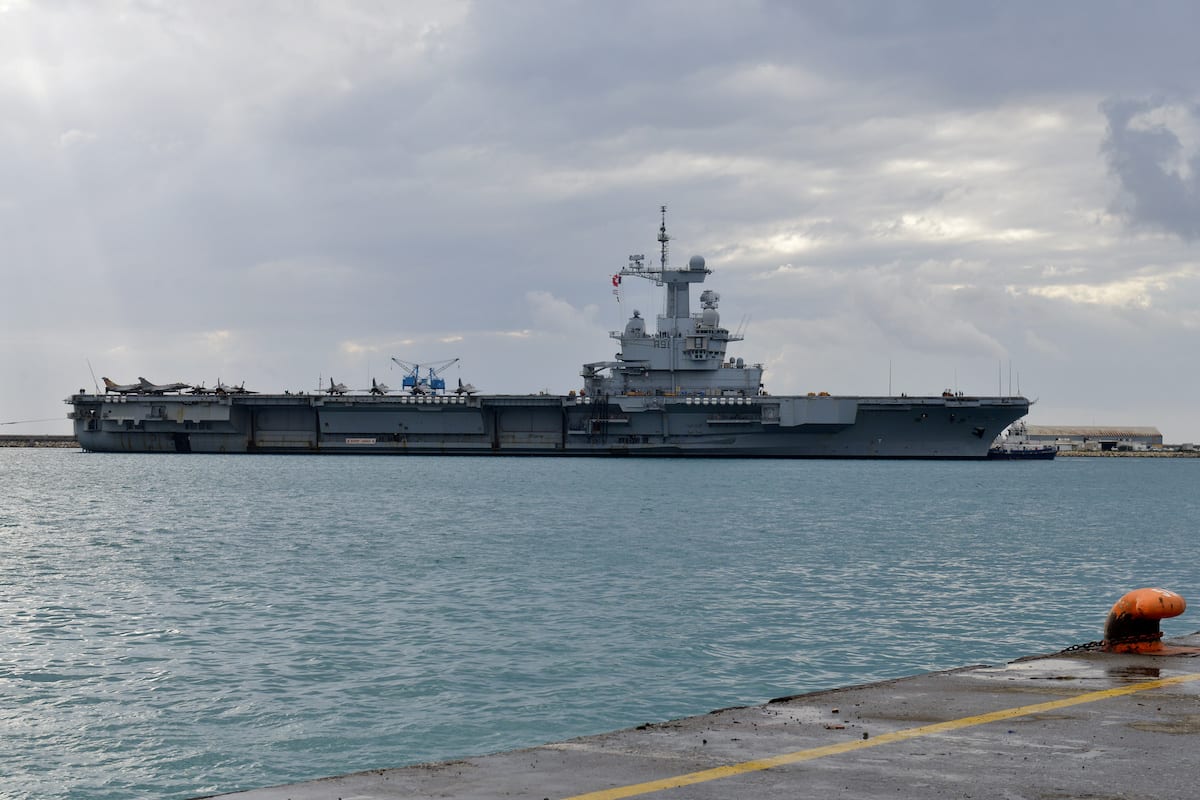 France’s Flagship Aircraft Carrier Heading Home Due to Possible COVID-19 Cases