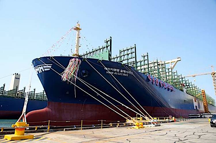 HMM Launches World’s First 24,000 TEU Containership