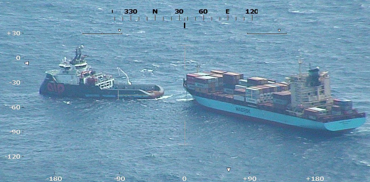Maersk Ship Loses Propulsion After Fire in Caribbean Sea