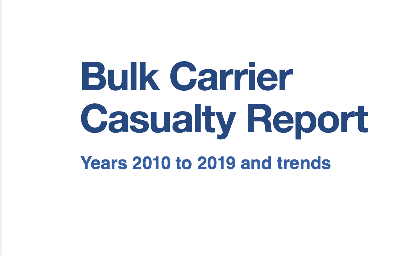 Cargo Liquefaction and Timely Investigation Reporting Continue to Threaten Dry Bulk Shipping Safety -INTERCARGO