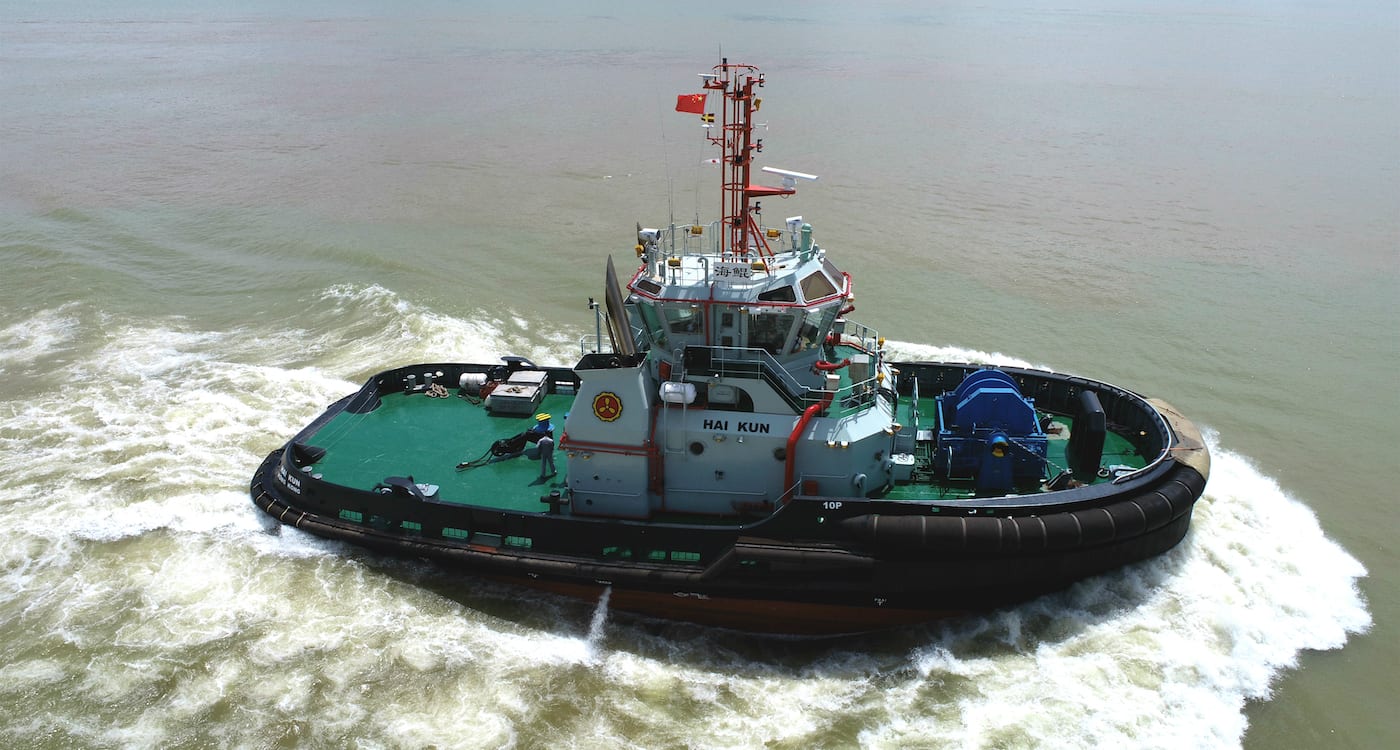 Two RAstar 3200-CL tugs delivered to Yiu Lian Dockyards Ltd.