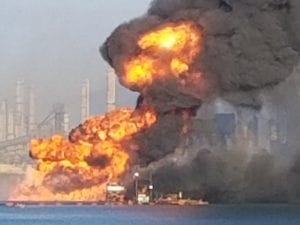 Corpus Christi Dredge Explosion