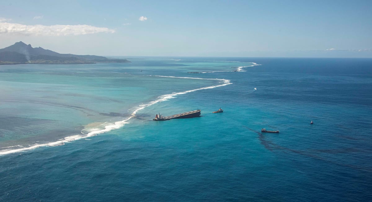 Mauritians Take Wakashio Oil Spill Battle to Island’s Supreme Court