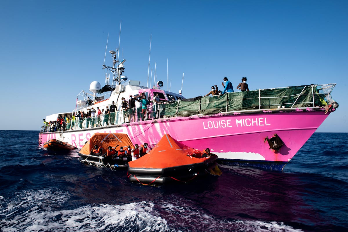 Banksy’s Migrant Rescue Ship Seized By Italy’s Coast Guard 