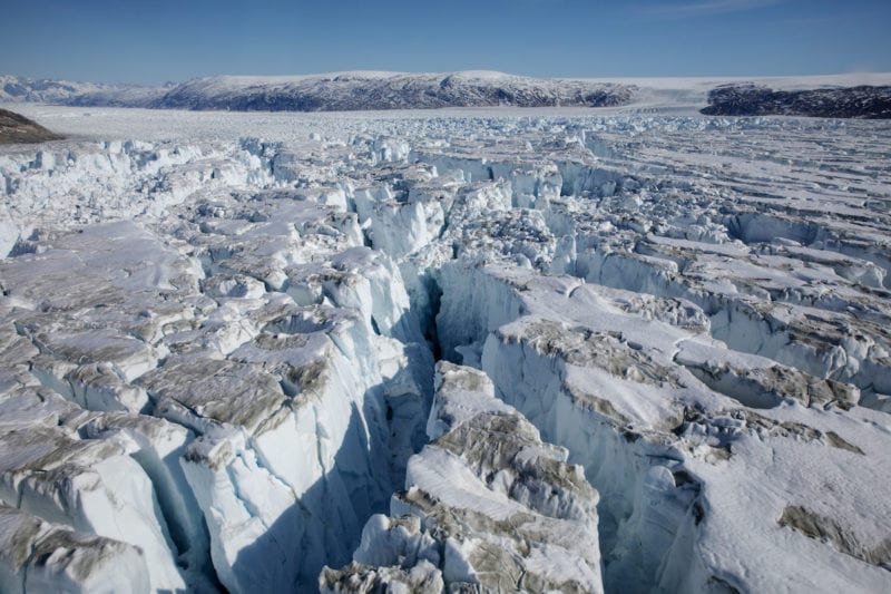 New Break in Greenland's Largest Ice Shelf Signals Rapid Melting