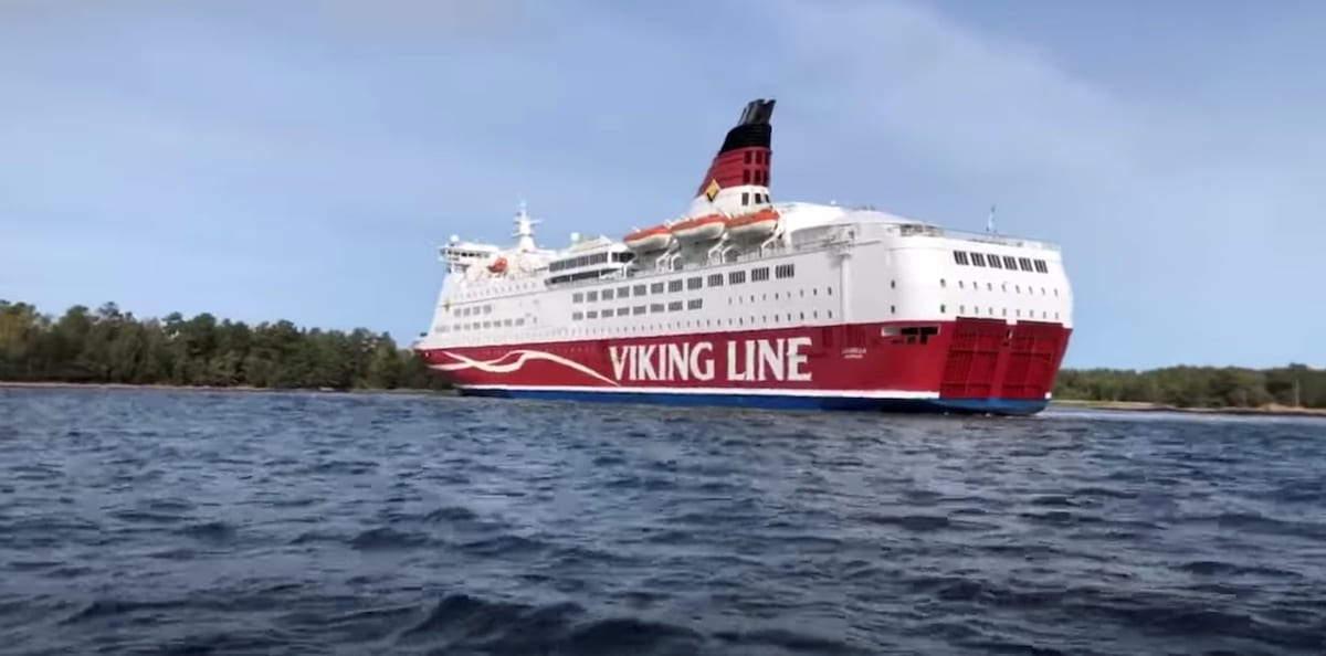 Viking Line Ferry Grounds in Finland
