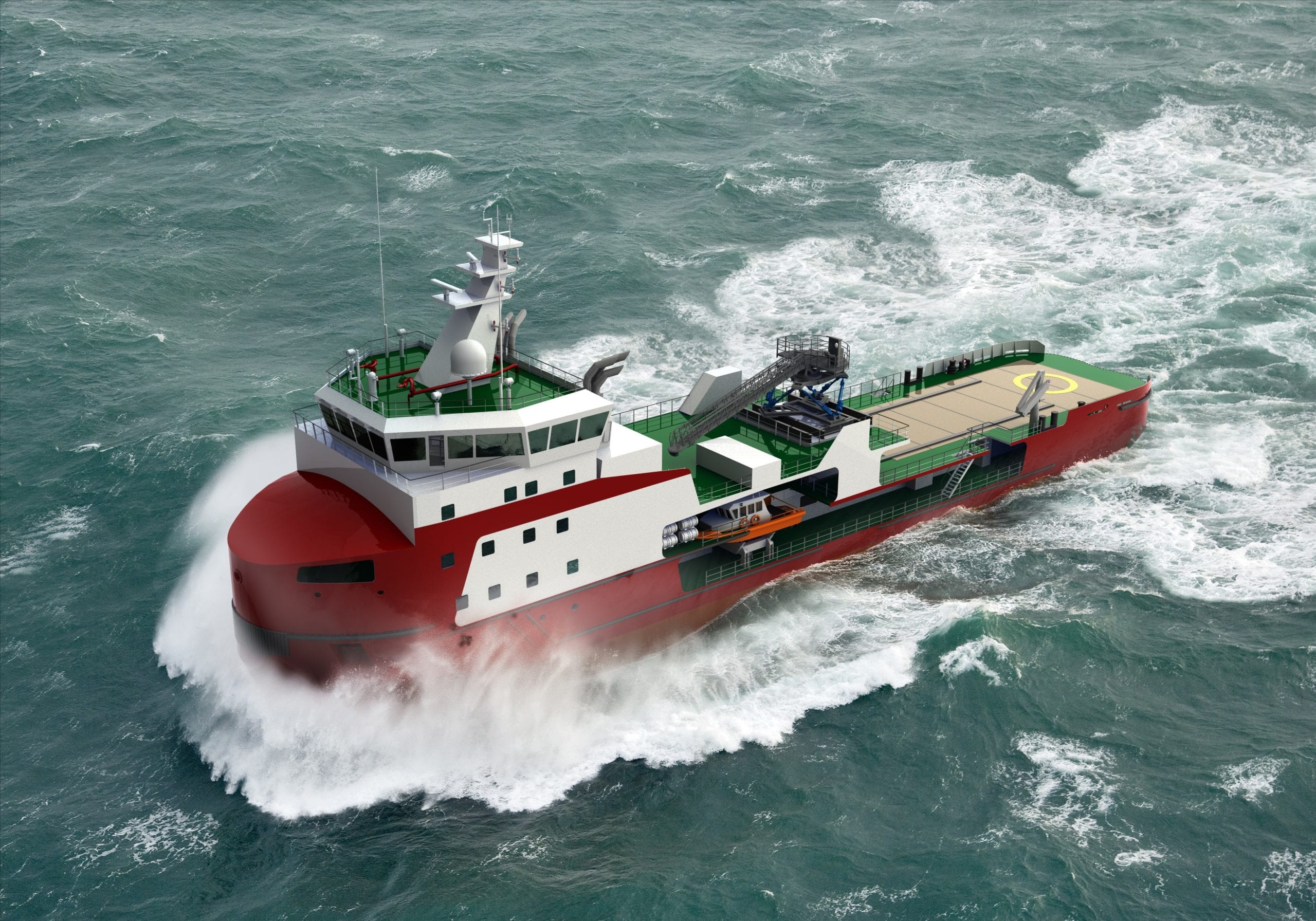 Royal Niestern Sander orders SCHOTTEL thrusters for world’s first shallow-draught ice-breaking walk-to-work vessel