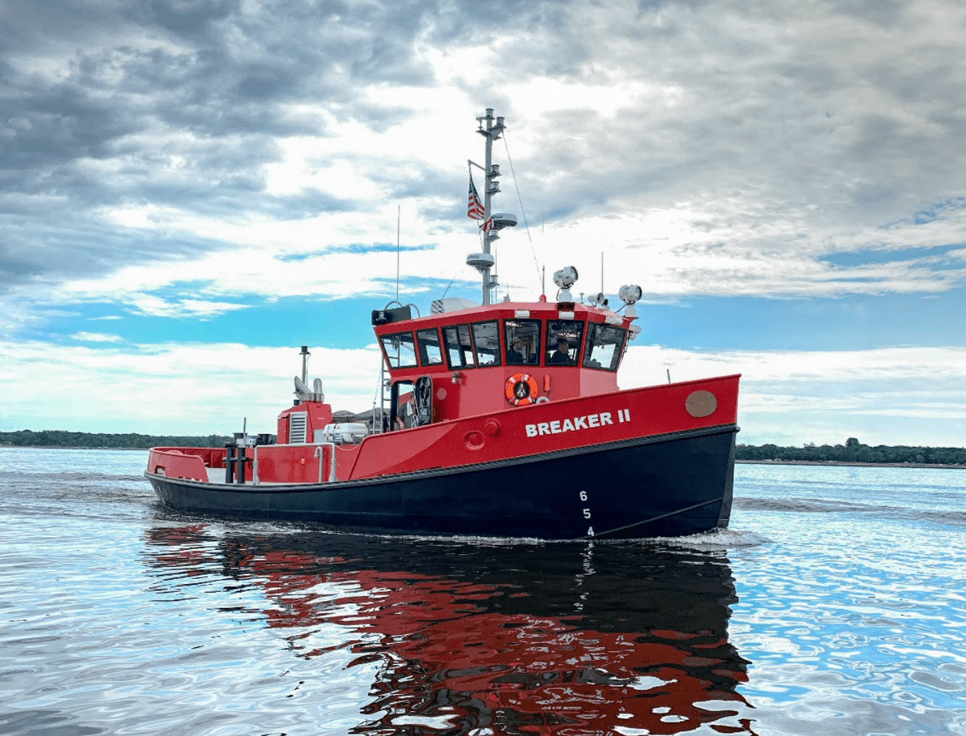 BREAKER II Ice-Breaking Tug Delivered to New York Power Authority