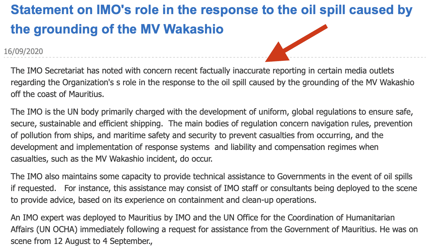 Does The IMO ‘Intend’ To Do Nothing At All?