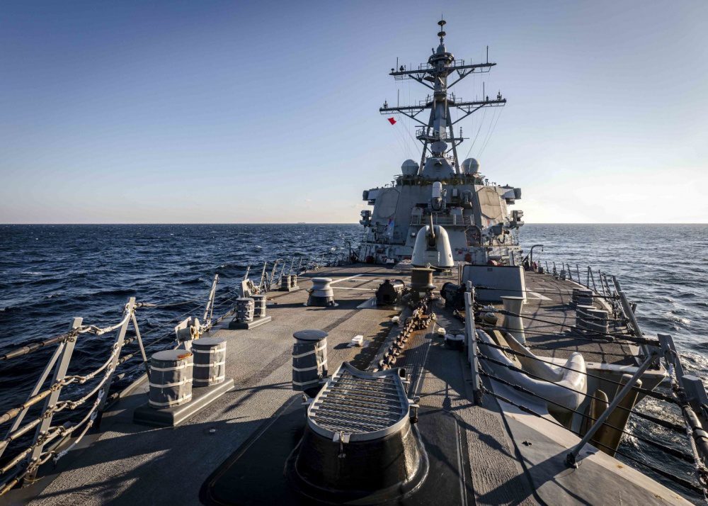 USS John McCain Patrols Disputed Paracel Islands