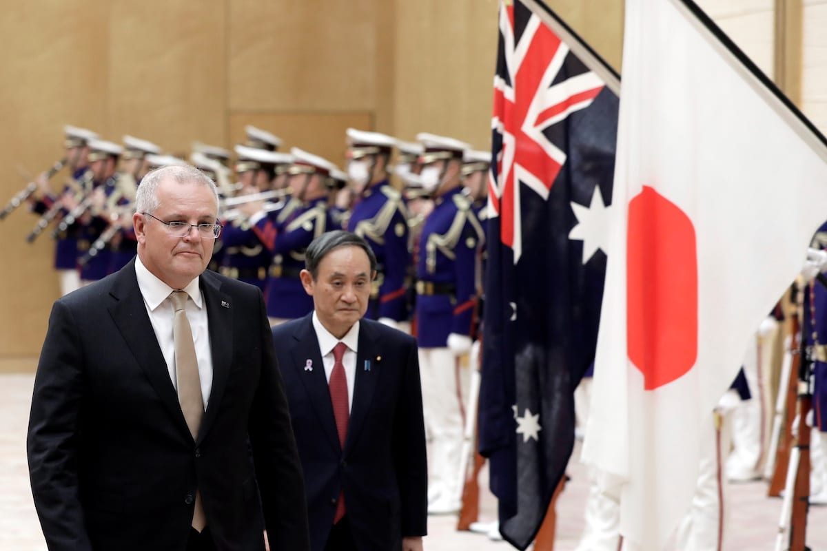 Japan and Australia Reach Breakthrough Security Pact Over Disputed South China Sea