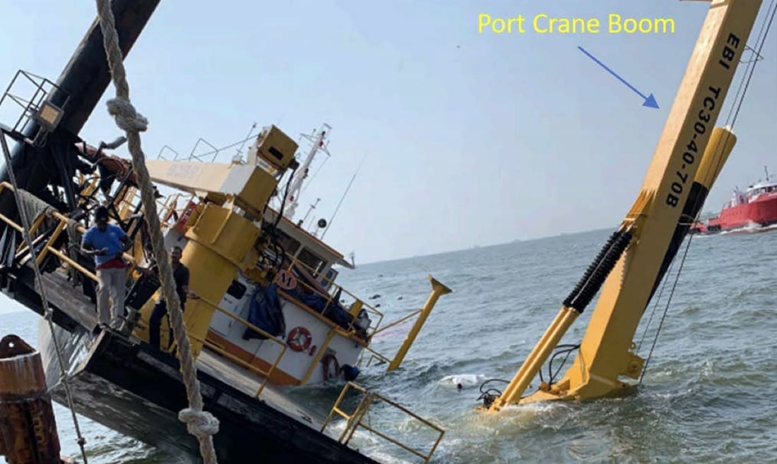 Inadequate Preload Procedure Caused Kristin Faye Liftboat to Overturn -NTSB