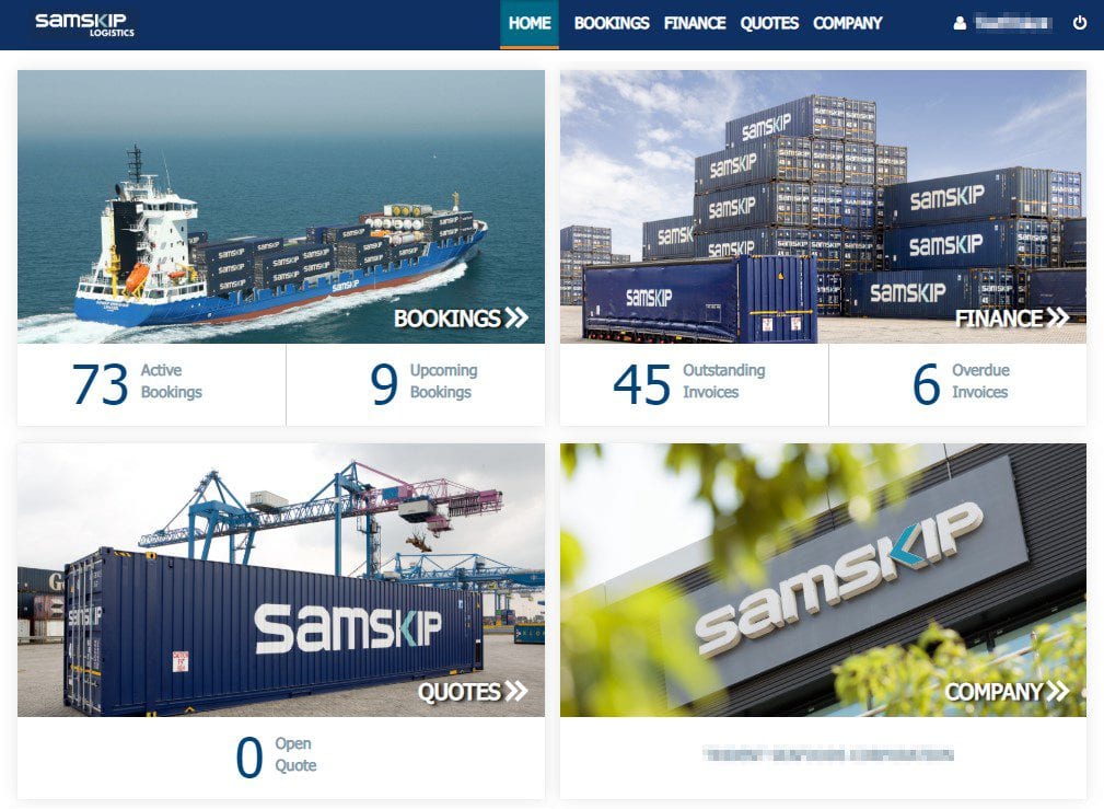 mySamskipLogistics launch brings digital transparency to specialised freight forwarding
