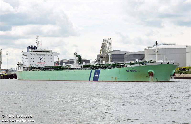 Hafnia Confirms Tanker BW Rhine Hit by Explosion in Saudi Arabia