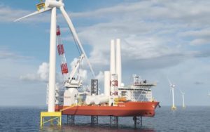 Eneti offshore wind turbine installation vessel