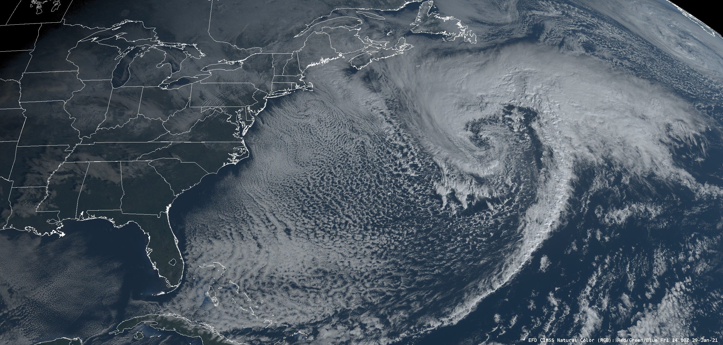 North Atlantic Storm Forecasted to Produce Massive 60-Foot Seas
