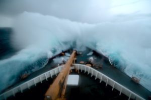 Coast Guard Cutter Polar Star Arctic Storm