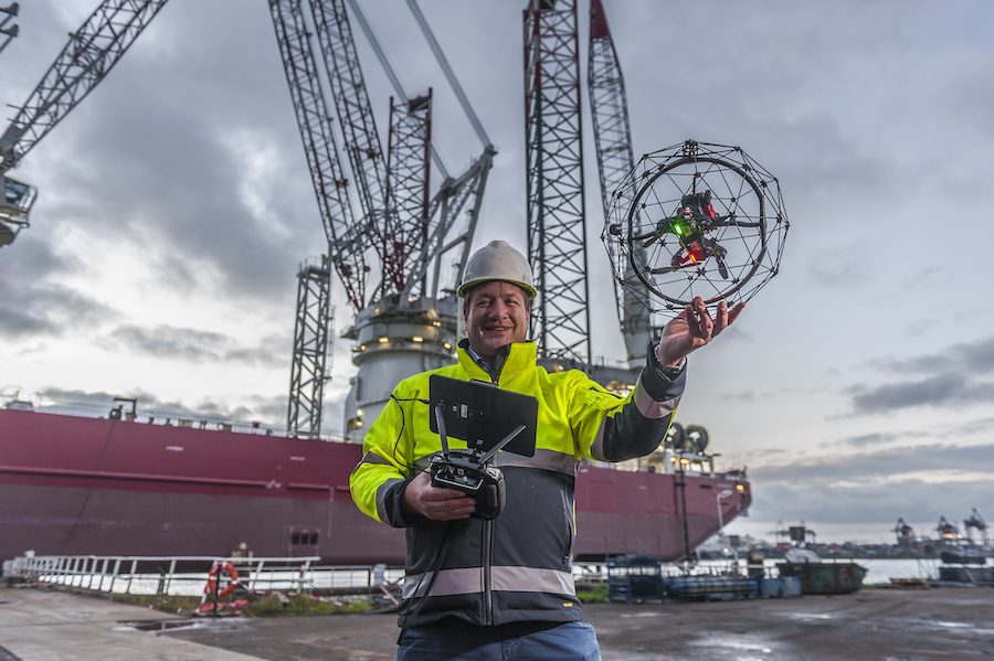 Global Drone Inspection to take on specialist demand for drone and ROV services from RIMS BV