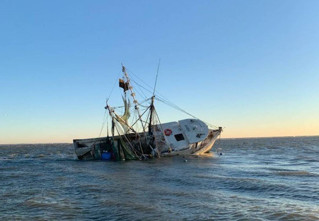 NTSB: Fishing Vessel Sank After Striking Submerged Wreck Off South Carolina