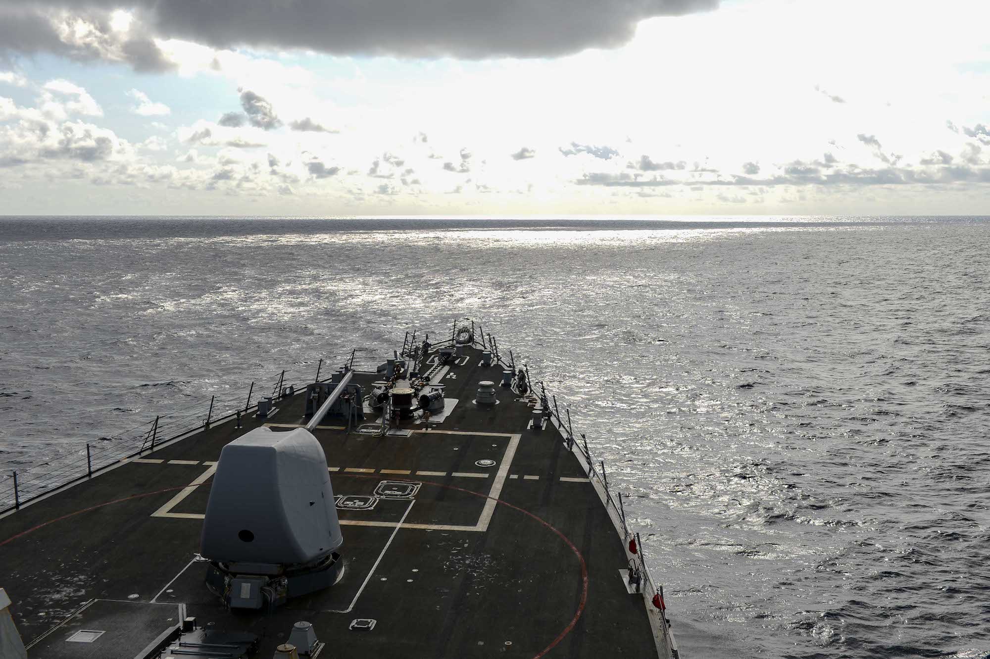 USS Russell Challenges Beijing’s Claims To Spratly Island Navigation