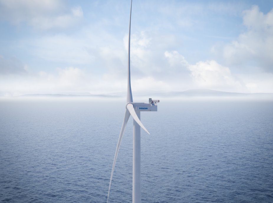 Vestas Unveils New 15MW Offshore Wind Turbine as Tall as the Golden Gate Bridge