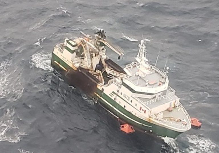 International Effort to Rescue 31 from Sinking Fishing Vessel