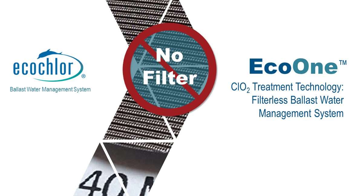 Ecochlor Launches EcoOne™- A Revolutionary New Filterless BWMS
