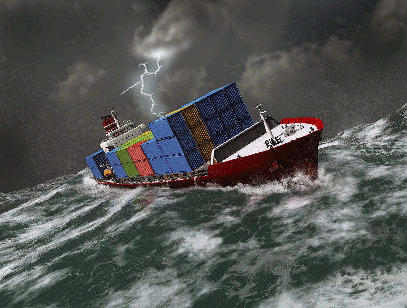 Why are containers lost at sea?