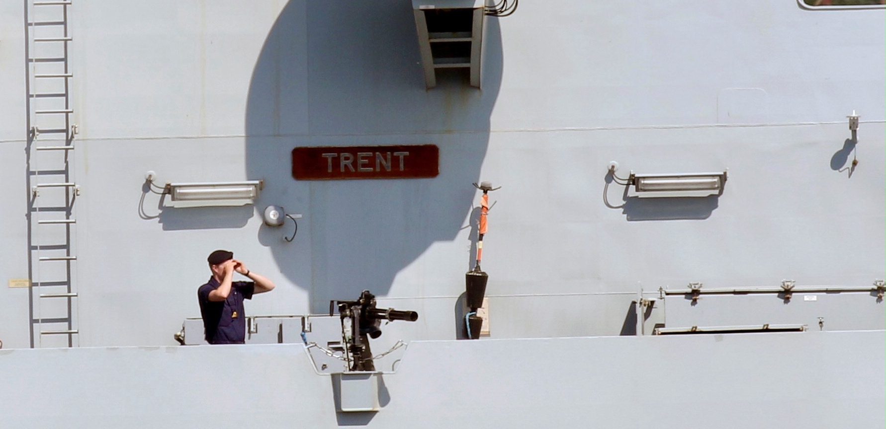 British Royal Navy Ship Trent