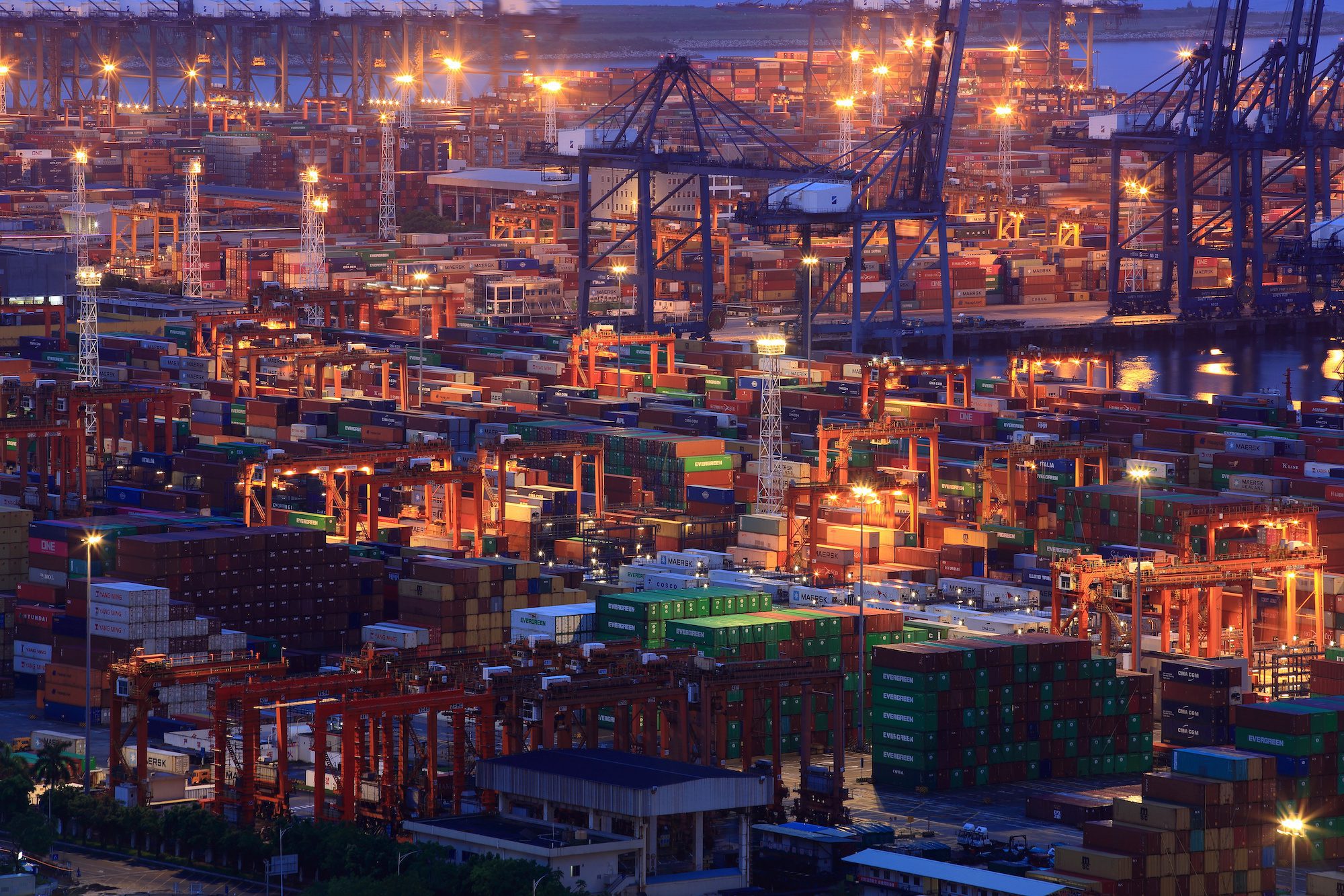 Containers are seen at Yantian port in Shenzhen, Guangdong province, China July 4, 2019. Picture taken July 4, 2019. REUTERS/Stringer