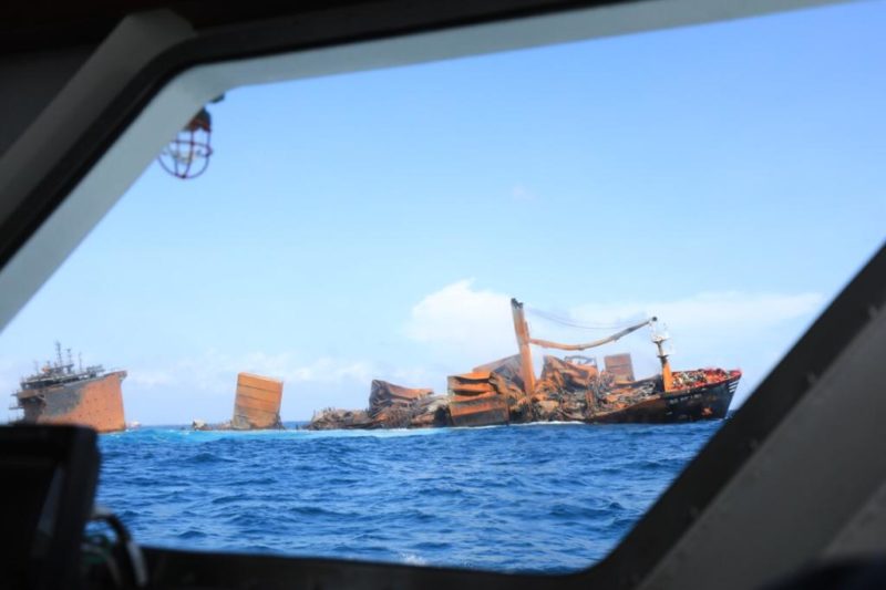 Crippled ship at risk of sinking off Sri Lanka