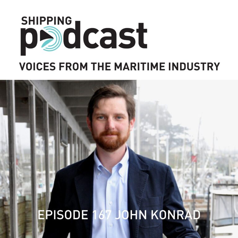 Shipping Podcast 167 Captain John Konrad, founder and CEO of gCaptain