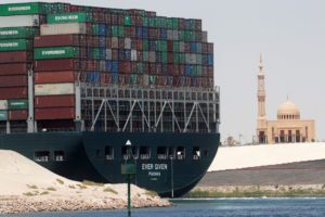 containership Ever Given Departs Suez Canal