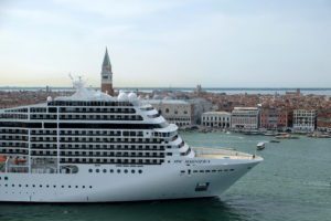 MSC Magnifica cruise ship Venice