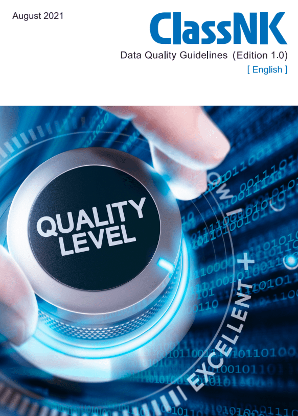 ClassNK releases Data Quality Guidelines -Outlining Quality Control for Shipboard Data-