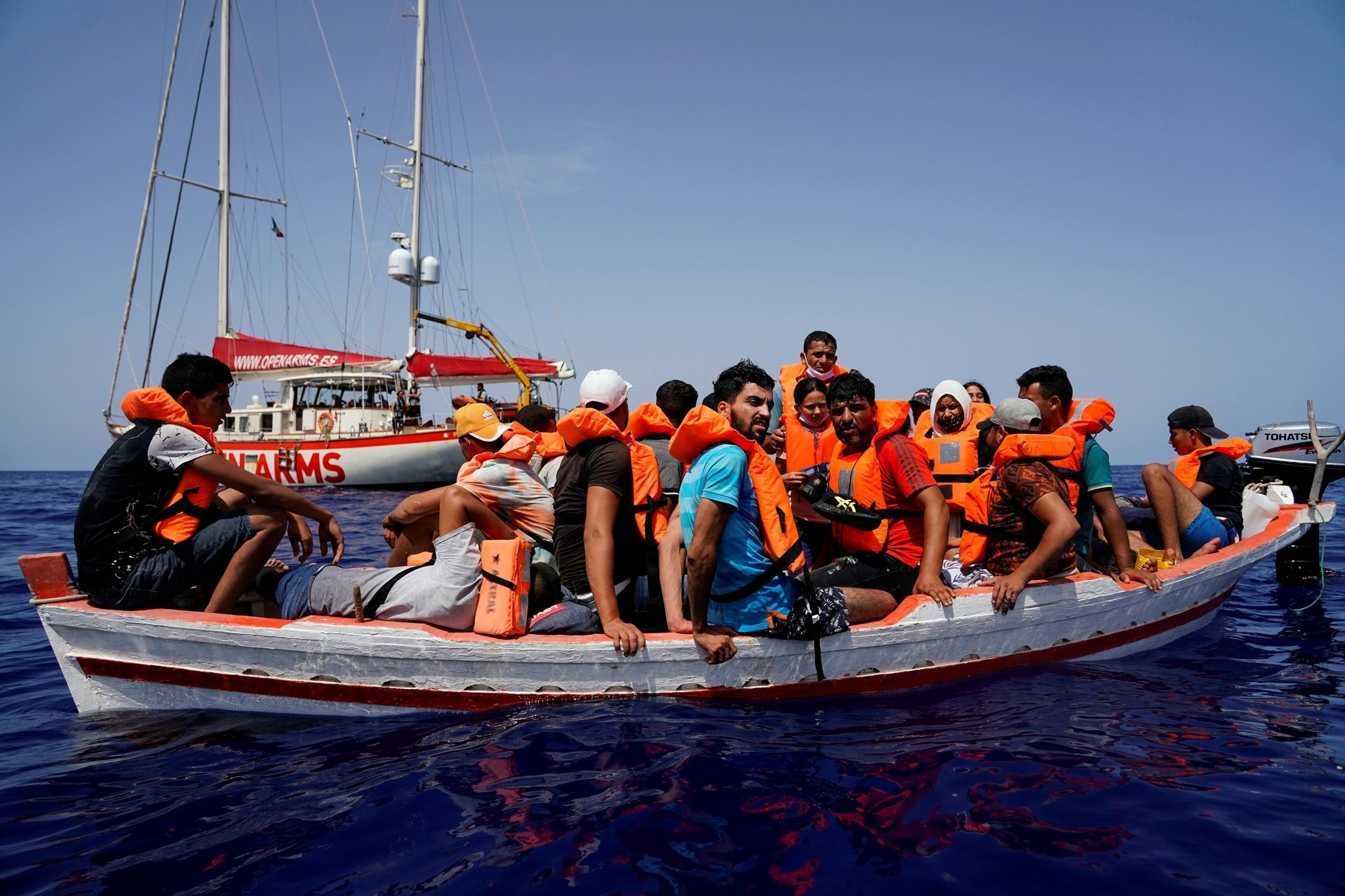 23 Migrants Rescued In Mediterranean Sea