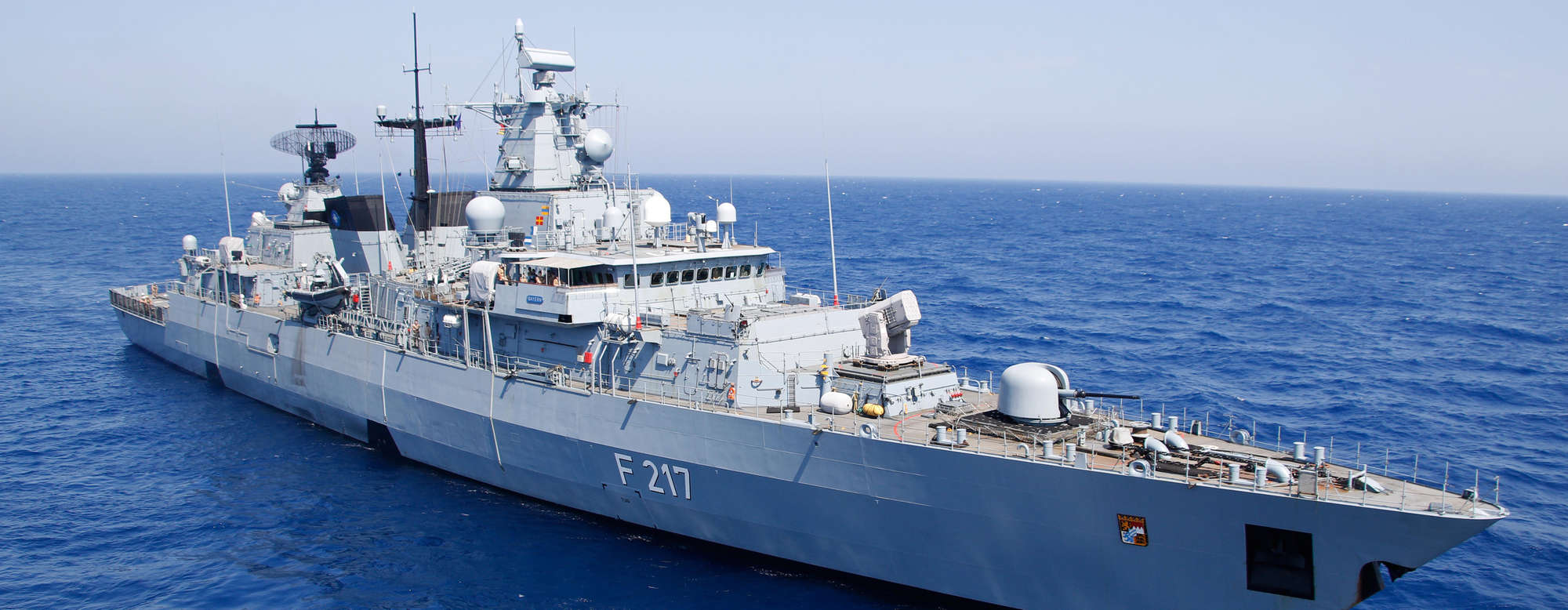 German Navy Departs For First South China Sea Patrol In Decades