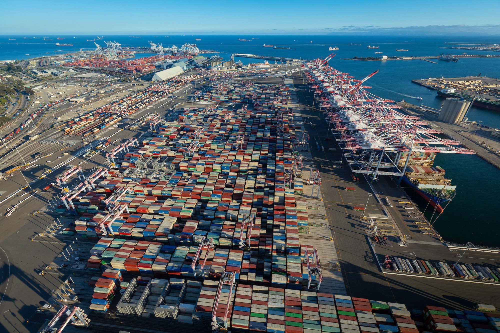 Long Beach Container Terminal at Middle Harbor